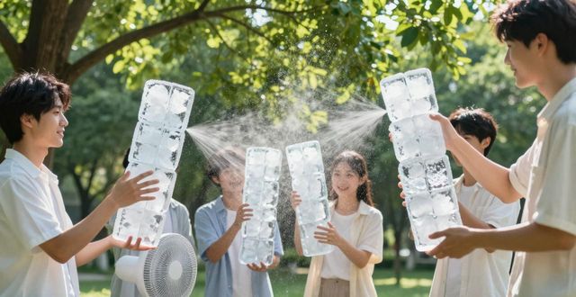 大冰块降温方法_重庆巴南夏季防暑降温大冰块_大冰块户外活动使用时长